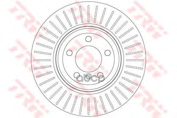 Диск Тормозной Задний Bmw: 7 730 Ld/730 D/740 I,Li/750 I,Li/760 I,Li 01- TRW арт. DF6476S