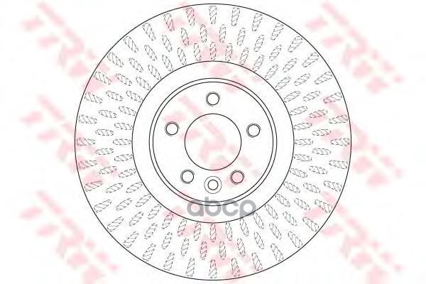 Диск тормозной передний RANGE ROVER IV, SPORT (LW) 4x4 DF6508S TRW арт. DF6508S