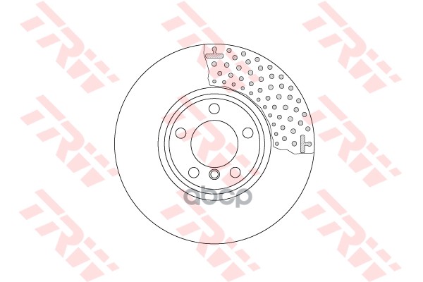 Диск Тормозной Передн, Bmw: 1 10- , 2 Coupe 13- , 3 11- , 3 Gran Turismo 13- , 3 Touring 11- , 4 Con TRW арт. DF6603S