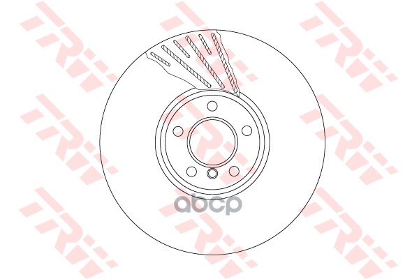 Диск Тормозной | Перед | TRW арт. DF6623S