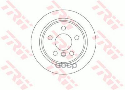 Диск тормозной задний MINI (F55-F57) 12/13- DF6795 TRW арт. DF6795