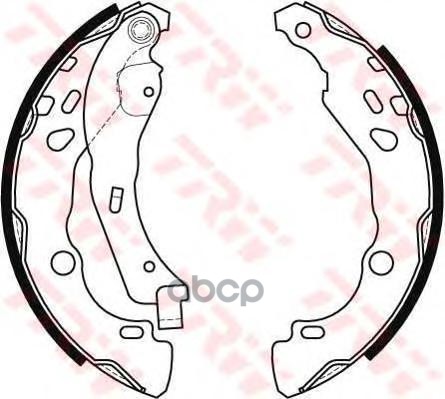 Колодки барабанные(бол.дляBOSCH) RENAULT Logan/Clio II TRW GS8455 TRW арт. GS8455