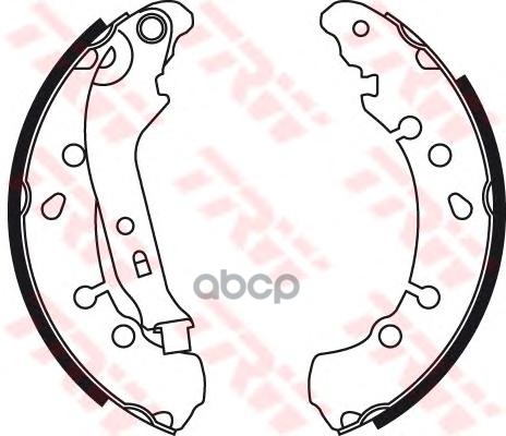 Колодки Тормозные Барабанные Задн Toyota: Yaris 06 - TRW арт. GS8778