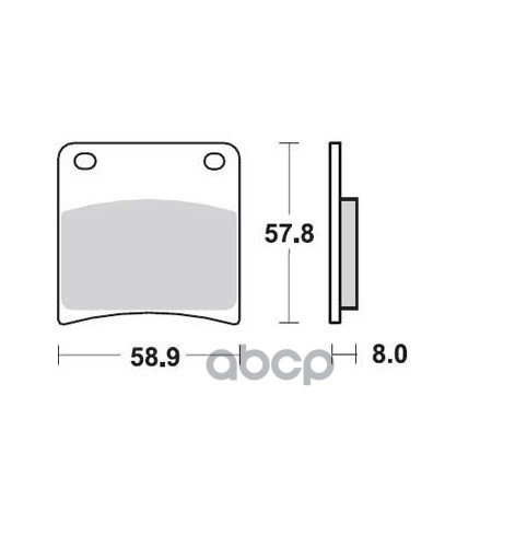 Колодки Тормозные Дисковые Передн Suzuki: Gsx 400 89-, Gsx 600 88-97, Gsx 750 89-97, Gsx 1100 88-92, Gsx 1100 93-96 Задн Suzu...