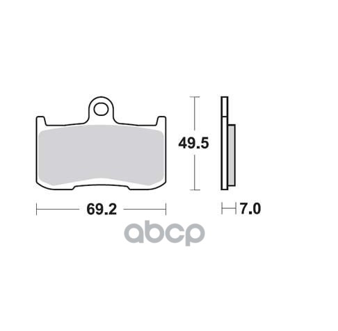 Колодки дисковые MCB737SV TRW арт. MCB737SV