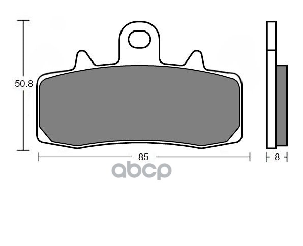 Колодки дисковые MCB856SV TRW арт. MCB856SV