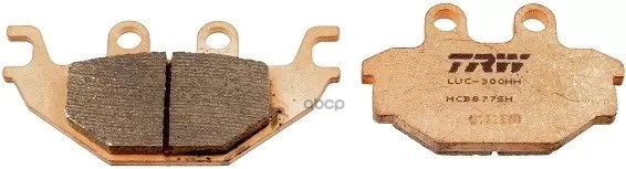 Комплект тормозных колодок, дисковый тормоз MCB877SH TRW арт. MCB877SH