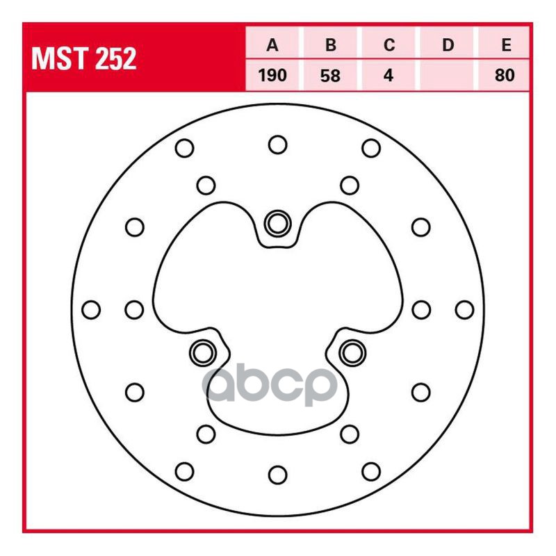 Диск Тормозной Передн Atala: 50 Hacker 97-, Benelli: 50 Naked 01-03, 49150 Rr, Gp 00-04, 49150 Sport, Gt, Sbk 97-04, K250 Ac,...