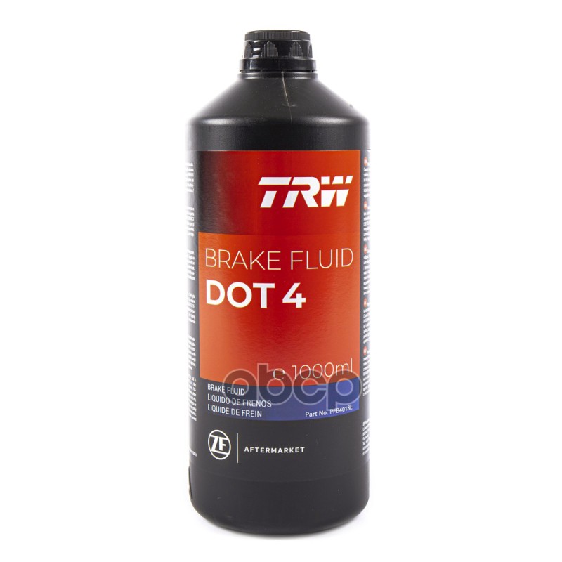 Жидкость тормозная TRW Brake Fluid DOT4 1 л PFB401SE TRW арт. PFB401SE