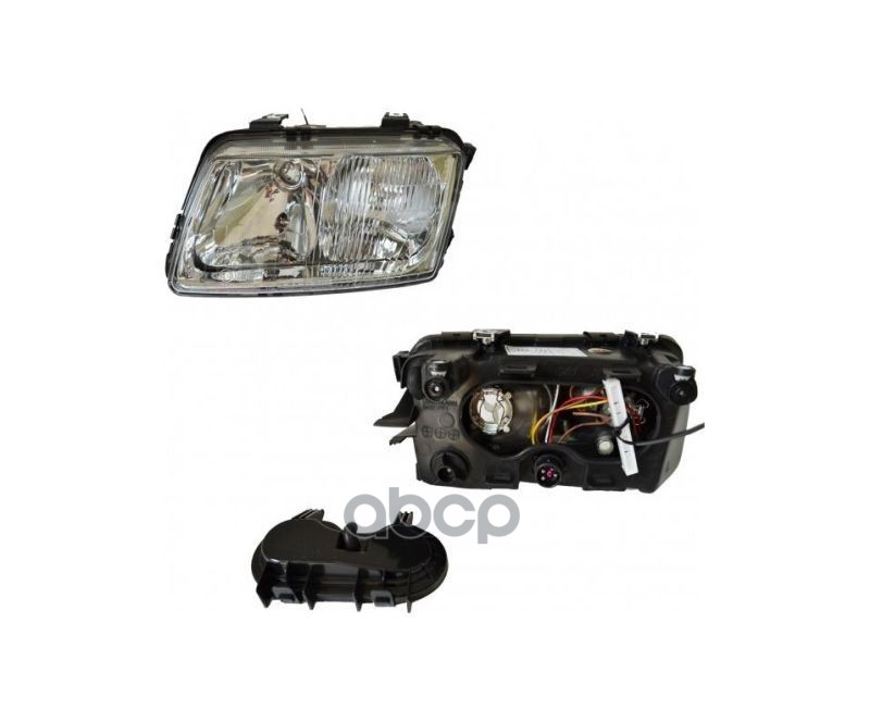 Фара Левая Audi A3 1996-2000  Manual / Electric TYC арт. 20-5040-08-2b