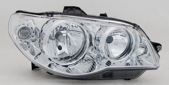 Фара Правая Fiat Albea 2005  Chrome  Manual TYC арт. 20-b091-05-2b