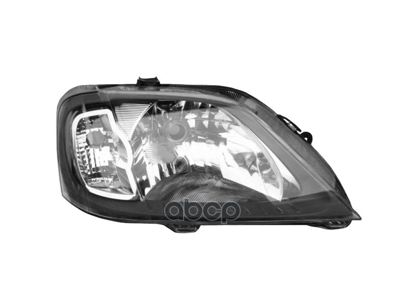 Фара правая RENAULT LOGAN 2004-2007  BLACK CABLE TYC арт. 20-e787-05-2b