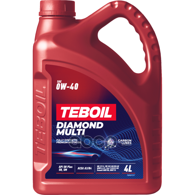 Teboil Масло моторное TEBOIL Diamond Multi 0W-40 4 л 3602098