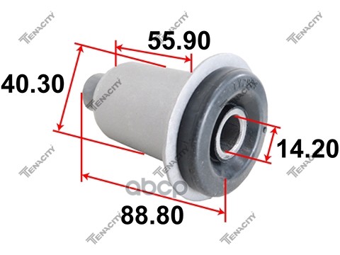 Сайлентблок рычага резиновый Tenacity 2534) AAMTO1238 AAMTO1238 Tenacity арт. AAMTO1238
