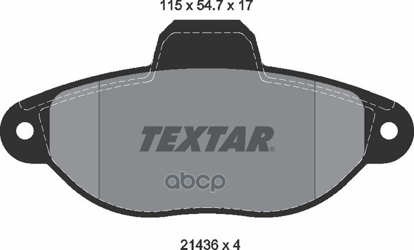 Колодки Тормозные Дисковые Передн Fiat: Panda 03-, Panda Van 04-, Punto 93-99, Punto 99-, Punto Van 96-00, Punto Van 00-, Pun...