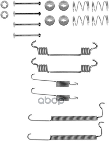 Ремкомплект барабанных колодок CHEVROLET / DAEWOO / OPEL TEXTAR 97033700 Textar арт. 97033700