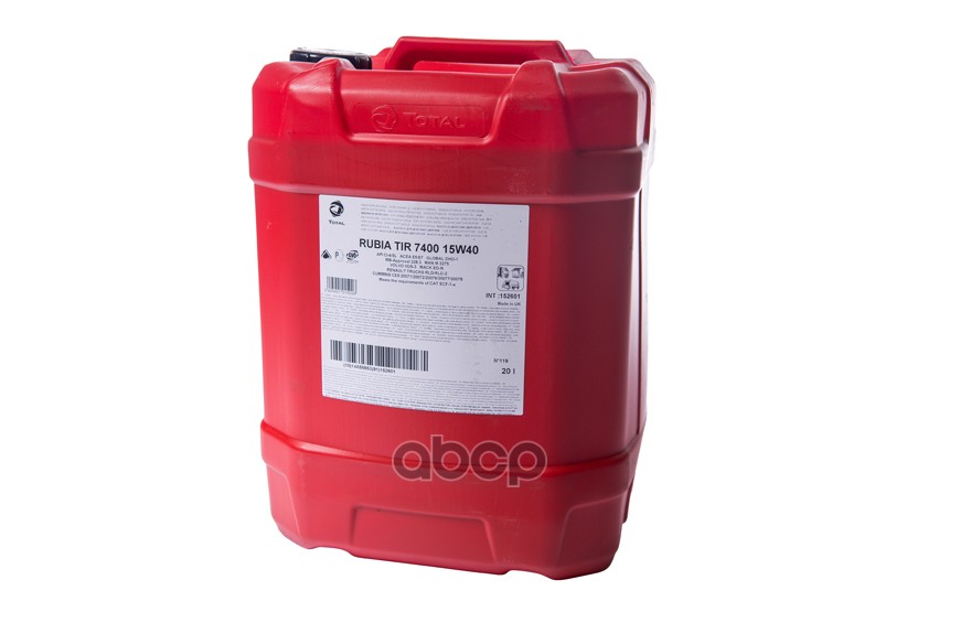 TotalEnergies Масло Моторное Total Rubia Tir 7400 15W-40 20 Л Ru113430 183204