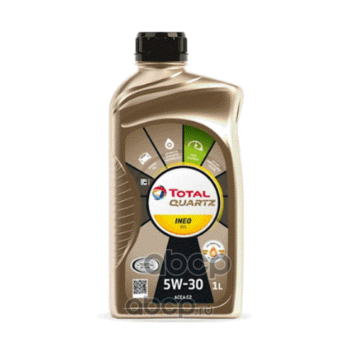 TotalEnergies Масло моторное синтетическое TOTAL QUARTZ INEO ECS 5W-30 1л (213768) 11200301