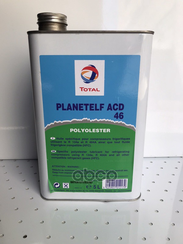 Масло Для Кондиционера Elf Planetelf Acd 46 5Л TotalEnergies арт. 146227