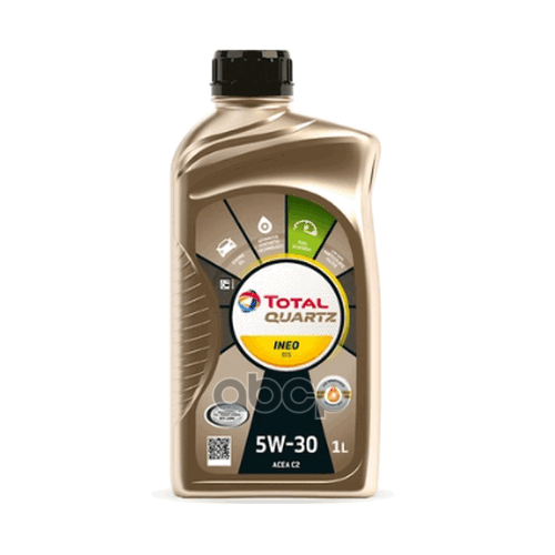 TotalEnergies Масло моторное синтетическое Total Quartz INEO ECS 5W-30 1л (166252, 11200301) 213768