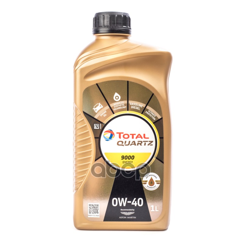 TotalEnergies Масло Моторное Синтетическое 1Л - Total Quartz 9000 Energy 0W-40, Acea A3, B4, Api Sn, Cf, Vw 505 00, Vw 502 00...