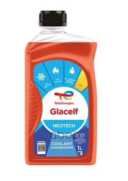 Антифриз TOTAL концентрат Glacelf Neotech красный 1л 229950 TotalEnergies арт. 229950