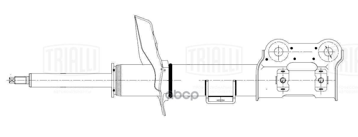 Амортизатор Kia Soul (14-) (стойка) пер. прав. (AG 08330) Trialli арт. AG08330