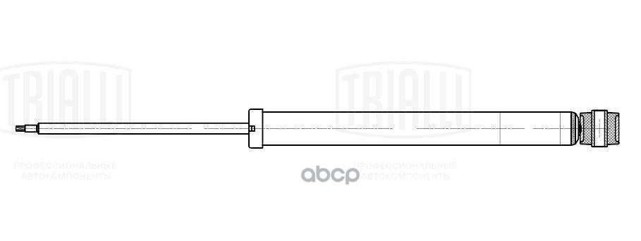 Амортизатор для а/м Mazda 3 (13-) задн. с i-STOP (AG 25511) Trialli арт. ag-25511
