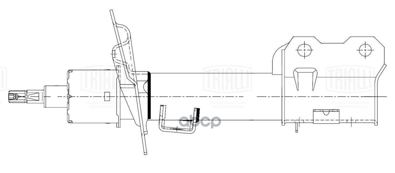 Амортизатор Exeed TXL (19-) (стойка) пер. прав. (AG 30306) Trialli арт. AG30306