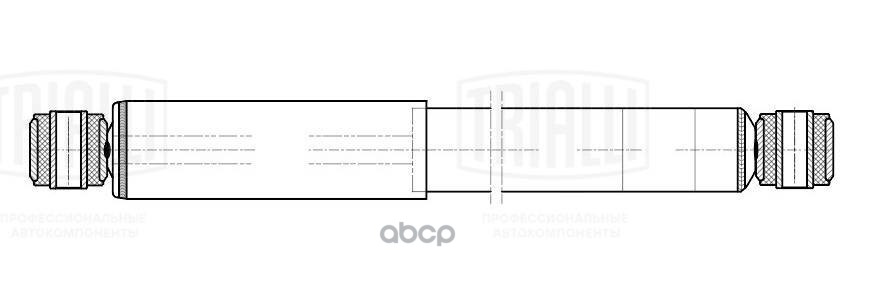 Амортизатор Mercedes Actros (96-)/(03-)/Axor (04-) (479/803 O/O) пер. (AH 15010) Trialli арт. AH15010