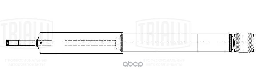 Амортизатор MAN TGL (05-) (413/705 14x68 20x50 I/O) пер. (AH 51016) Trialli арт. AH51016