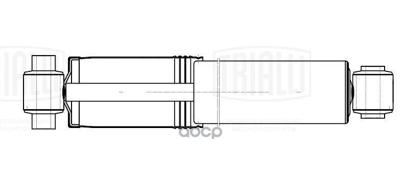 Амортизатор для прицепов Schmitz (269/383 16х82 16х58 О/О) (AH 80619) Trialli арт. AH80619