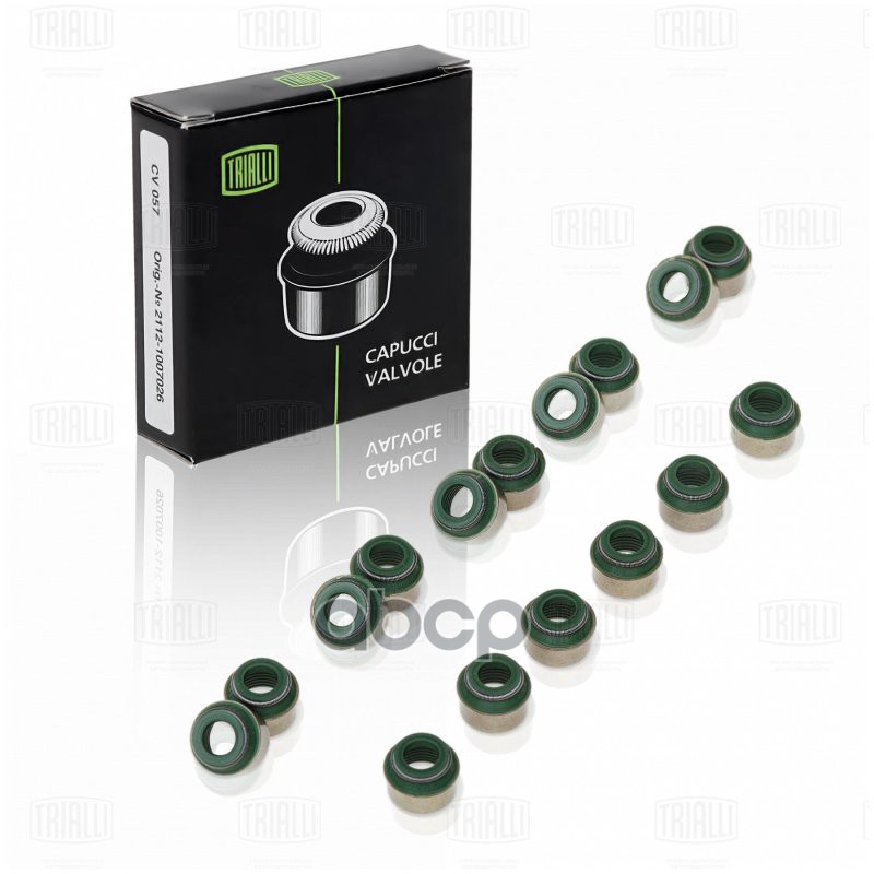 Колпачки маслосъемные кмпл. (16 шт.) Лада 2112 (СV 057) Trialli арт. CV057