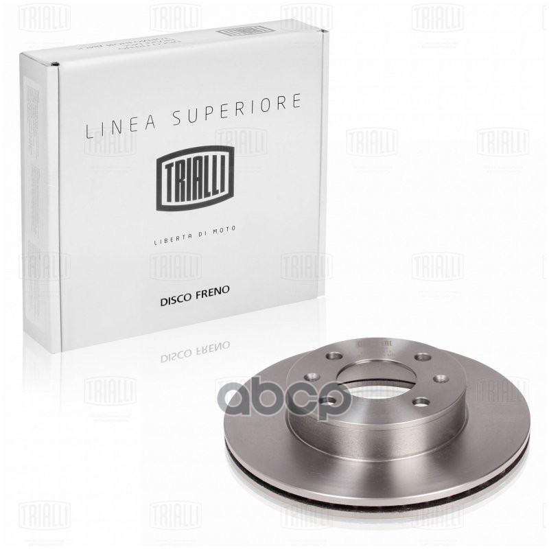 Диск торм. Kia Picanto (04-)/Picanto (11-)/Hyundai i10 (08-) перед. d=241 (окраш) (DF 073155) Trialli арт. DF073155