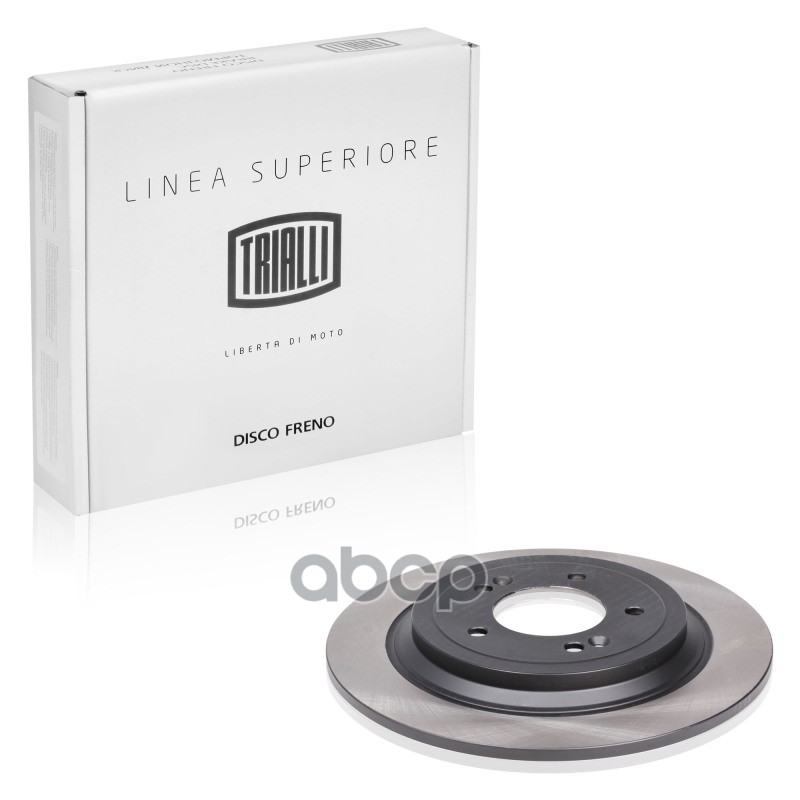 Диск торм. Kia Sportage IV (16-)/Hyundai Tucson II (15-) зад. d=302 EPB (DF 0733s) PRO Trialli арт. DF0733S