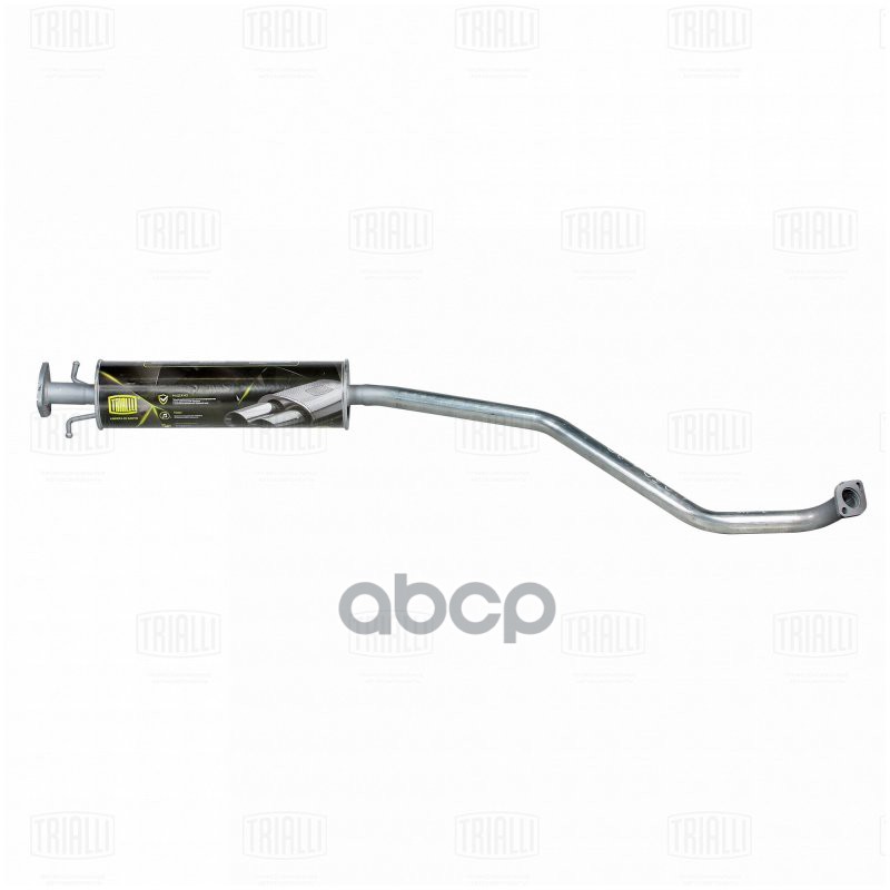 Глушитель Chevrolet Lacetti (04-) доп. (резонатор) (алюм. сталь) (EAM 0507) Trialli арт. EAM0507