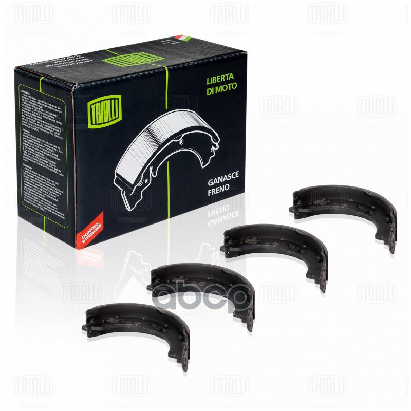 Колодки торм. Fiat Ducato (06-) барабан. ст. торм. 172x42 т/с Bendix (GF 1666) Trialli арт. GF1666