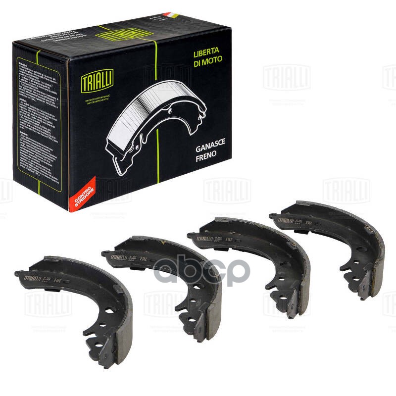 Колодки торм. Honda Civic VI (95-)/VII (00-)/HRV (99-) барабан. 200x36 (GF 4453) Trialli арт. GF4453