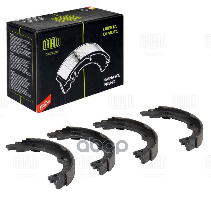 Колодки торм. Kia Sorento III (14-) барабан. ст. торм. 189x26 (GF 4667) Trialli арт. GF4667