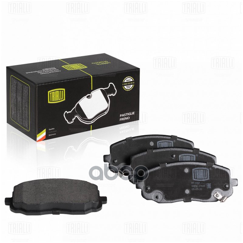 Колодки торм. Kia Picanto (04-) диск. перед. (PF 0701) Trialli арт. PF0701