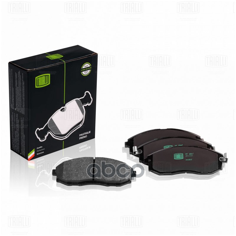 Колодки торм. Hyundai Porter (H-100/TagAZ) (96-)/Starex (H-1) (96-) диск. перед. (PF 0847) Trialli арт. PF0847