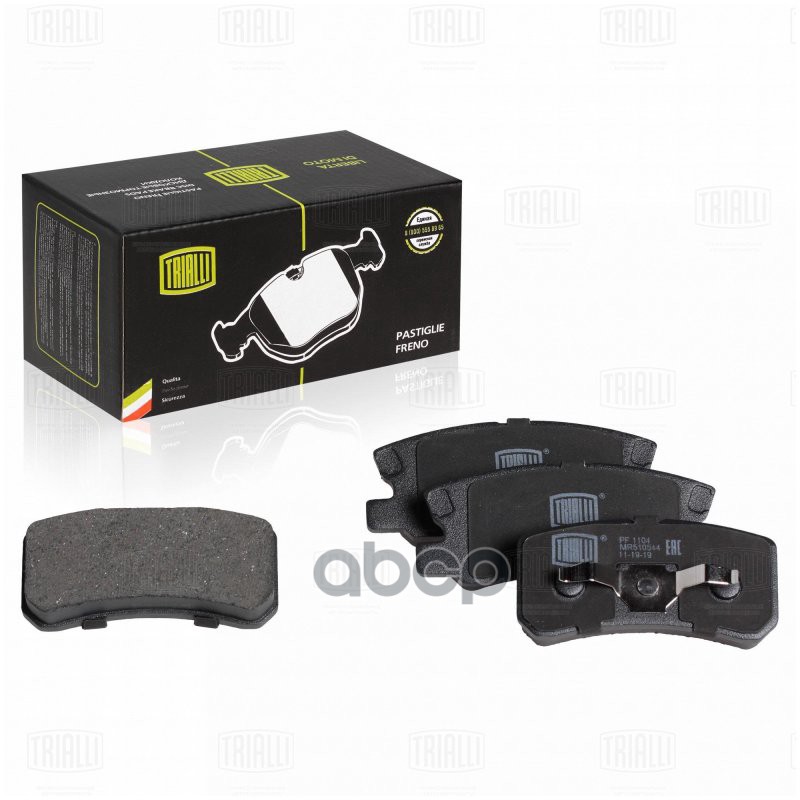 Колодки торм. Mitsubishi Outlander XL (05-) диск. зад. (PF 1104) Trialli арт. PF1104