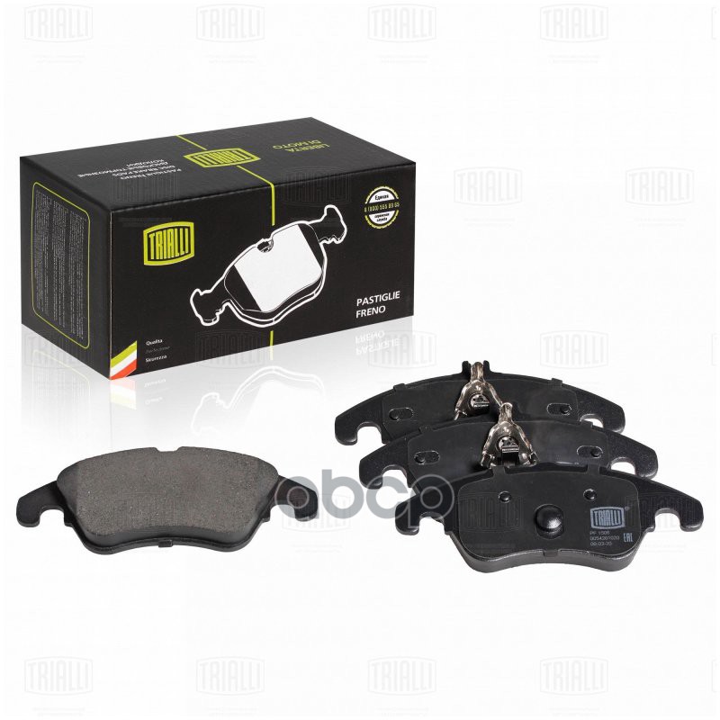 Колодки торм. Mercedes E (W212) (09-) диск. перед. 188x80 (PF 1506) Trialli арт. PF1506