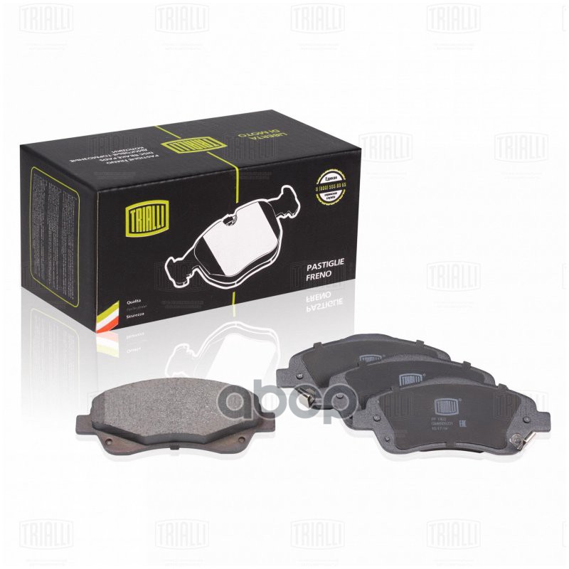 Колодки торм. Toyota Avensis (03-) диск. перед. (PF 1902) Trialli арт. PF1902