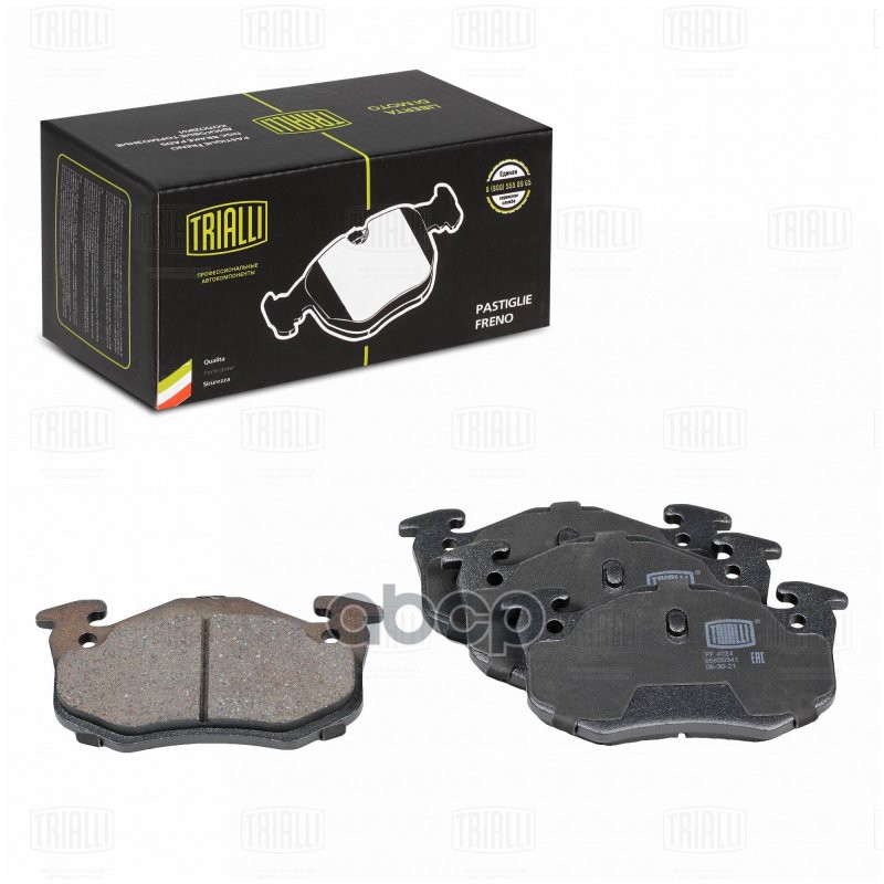 Колодки торм. Peugeot 206 (98-)/306 (97-)/Renault Clio (96-) диск. зад. (PF 4024) Trialli арт. PF4024