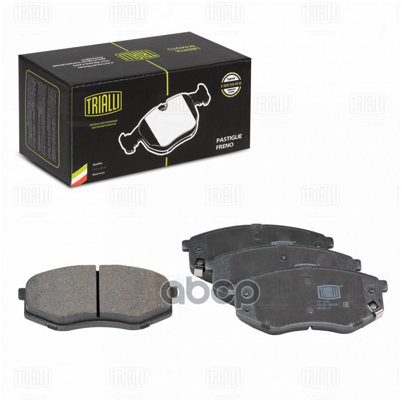 Колодки торм. Hyundai Sonata (10-)/Kia Soul II (14-) диск. перед. (PF 4233) Trialli арт. PF4233