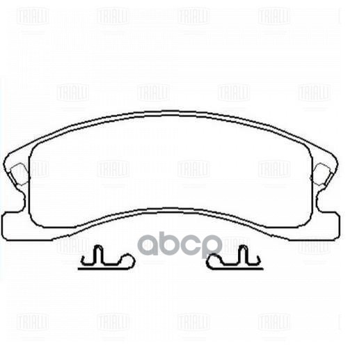 Колодки торм. Jeep Grand Cherokee II (99-) диск. перед. (PF 4237) Trialli арт. PF4237