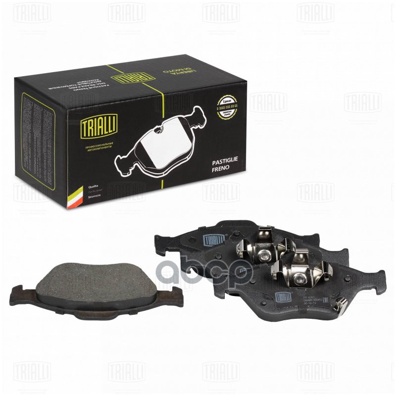 Колодки торм. Toyota Yaris (05-) диск. перед. т/с Ate (PF 4361) Trialli арт. PF4361