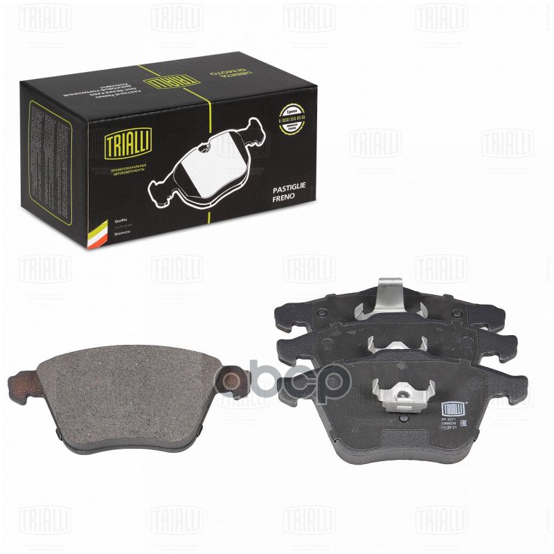 Колодки торм. для а/м Volvo S40 (04-)/V40 (12-) диск. перед. R17 (PF 4371) Trialli арт. pf-4371