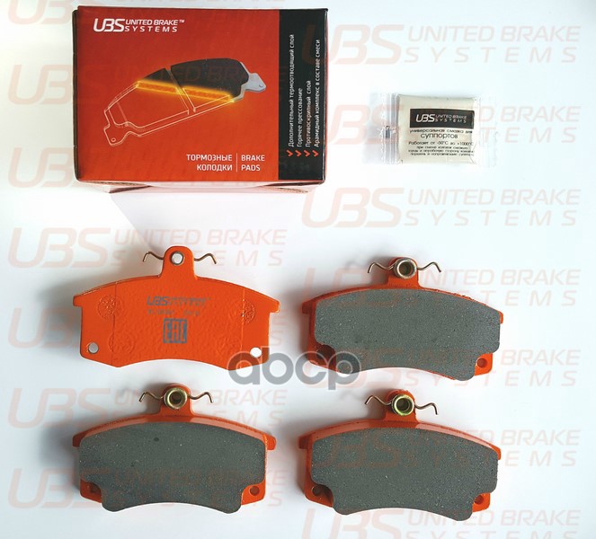 Тормозные колодки для LADA SAMARA/110-115/KALINA/PRIORA/GRANTA/DATSUN on-Do/mi-Do перед. UBS арт. b1105001